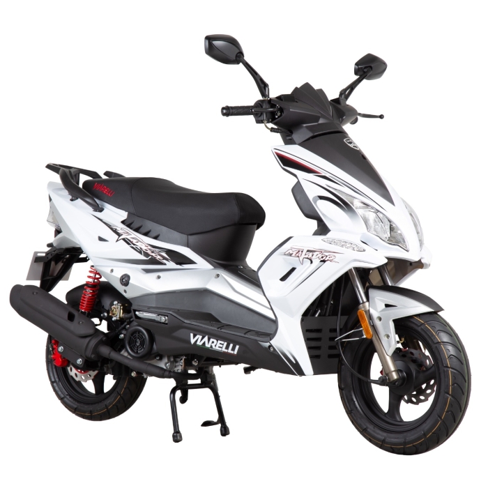 Vit Moped från Viarelli, Matador 4-Takt 1