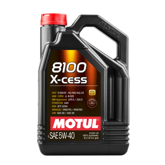 Fordonstillbehör Motul 8100 X-Cess 5W-40 5L [categories] Motul 2