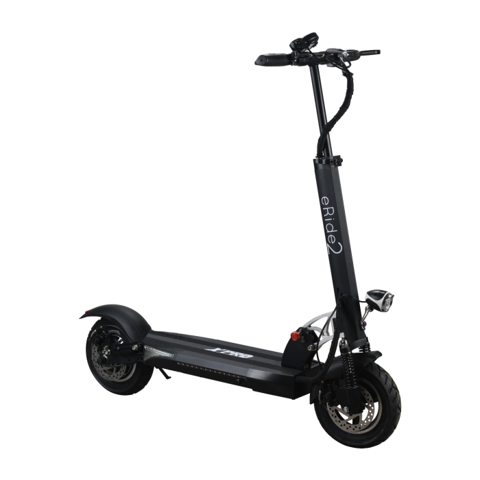 Svart/Grå Elscooter från X-PRO, eRide 2 0