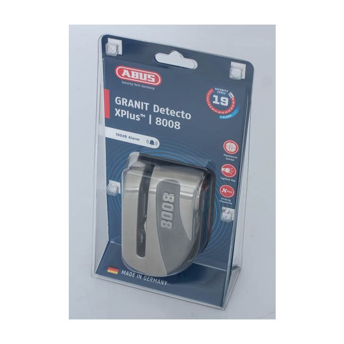 Fordonstillbehör Skivbromslås 8008 Detecto 2.0 m/alarm - ABUS [categories]  1