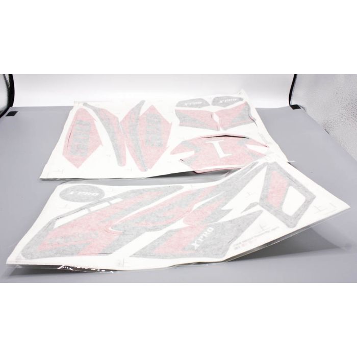 spare parts type graphic sticker kit Red  från ,