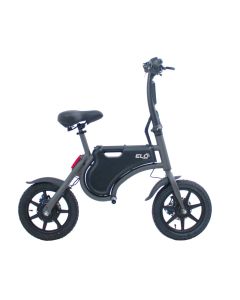 Hopfällbar Elscooter från Elo Mobility svart 250W elmotor