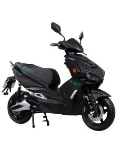 Mattsvart Elmoped från Viarelli, Monztro Electric 0