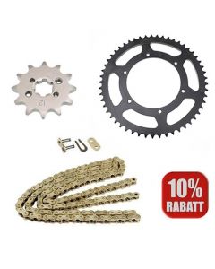 Drivpaket 108 mm, välj kuggar-, Derbi Senda DRD X-treme 10- aluminium ekerhjul, Gilera SMT 11-, Aprilia SX 11-