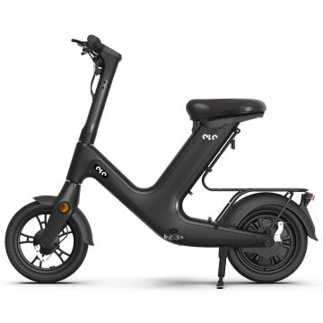 Svart/Grå Elscooter från ELO Mobility, ELO BIKE 1