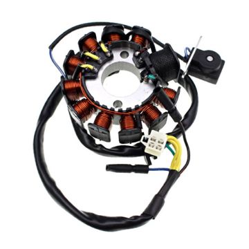 Stator-, GY6 50cc 125cc Kina scooter, Viarelli Matador, Sprint 50 4T, mfl