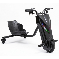 Drift Trike X-Pro Vortex 250W Mattsvart | LED & Bluetooth