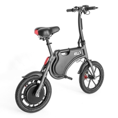 Mattsvart Elcykel från ELO Mobility, Fold 5