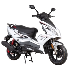Vit Moped från Viarelli, Matador 4-Takt 1