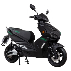 Mattsvart Elmoped från Viarelli, Monztro Electric 0