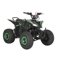 X-Pro eTrail Electric ATV 1500W - Svart/Gr&ouml;n