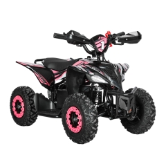 X-Pro Minivolt Electric ATV 500W - Svart/Rosa