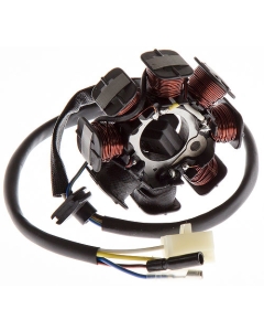spare parts type Tändplatta Stator GY6 (Halvvåg) LPI - GT1.Sprint.Classic.Retro.S3.Vintage  Baotian/BTM/TMS/Viarelli Moped från , Classic, Forza, GT1, Retro, S3, Sprint, Vetus