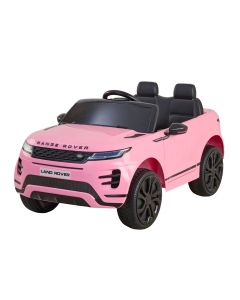 Elbil för barn Range Rover Evoque 12V – fjärrkontroll, 3–5 km/h, maxvikt 30 kg – Rosa