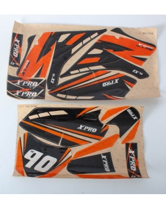 categories  Dekalkit Orange X-Pro FX Dirtbike 90cc Dirtbike från , 131