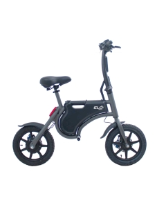 Hopfällbar Elscooter från Elo Mobility svart 250W elmotor