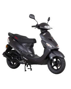 Moped Viarelli GT1 mattsvart 25 km/h Klass 2