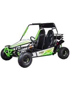 X-Pro Crosskart 200 Svart/Grön - 60 km/h, fullfjädrad, CVT automat, LED-ljus