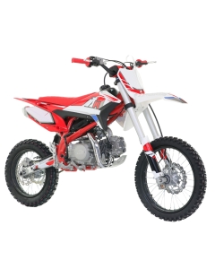 Cross Apollo Thunder 125cc 17"/14" Röd/vit