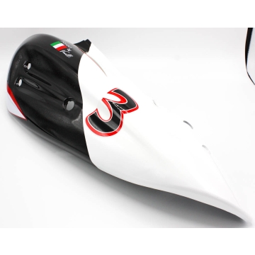 Kåpa Forza svart vänster bak