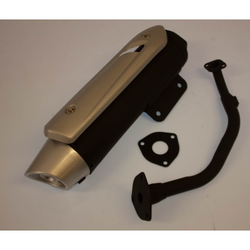 spare parts type Ljuddämpare Komplett Moped från , Essenza, Monztro, Rivetto