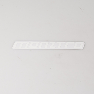 Dekal Monztro vit 13.3cm