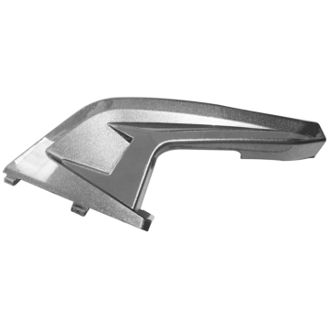 Kåpa Vänster Bakre (Vid Fotstöd) Grå/Röd (Grå Metallic) Potenza