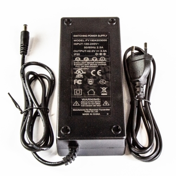 Laddare 36V 3A (Max Output 42V)