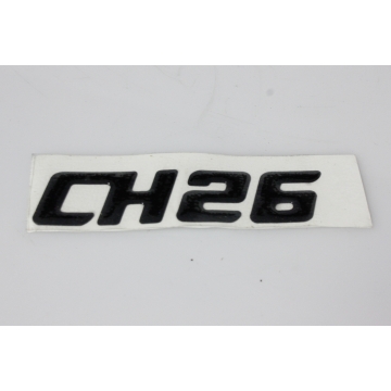 Dekal CH26 Svart