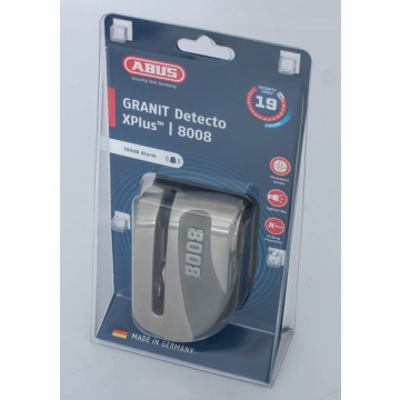 Skivbromslås 8008 Detecto 2.0 m/alarm - ABUS