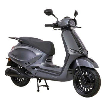 Moped Viarelli Napoli Mattgrå 45km/h Klass 1