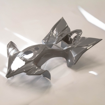 Kåpa Över Fram/Bakhjul Grå Viper