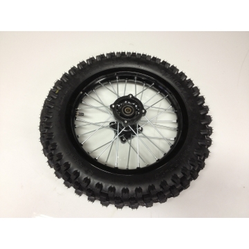 categories  Hjul Bak 14" Fälg Komplett Med Däck (Nya Navet) - Dirtbike 250cc Dirtbike från , Midsize
