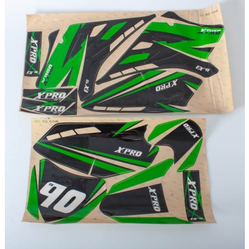 categories  Dekalkit Grön X-Pro FX Dirtbike 90cc Dirtbike från , 131