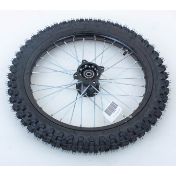 categories  Hjul Fram Svart 17" 70/100-17 (Nya navet) 250cc Dirtbike från , Midsize