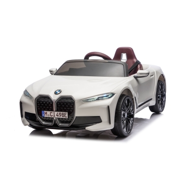 BMW i4 Barn Elbil Vit