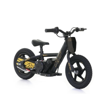 Elektrisk Balanscykel 100W RXF DNA 12" Svart/Guld - 15 km/h