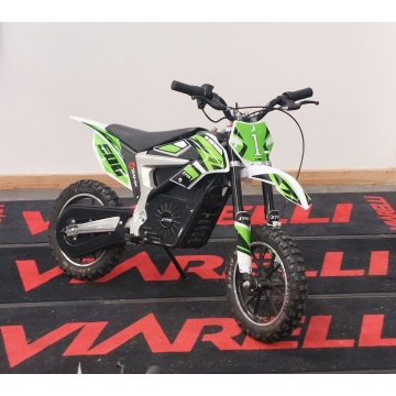 OUTLET Elektrisk Barncross X-Pro Dragonfly 500W Grön