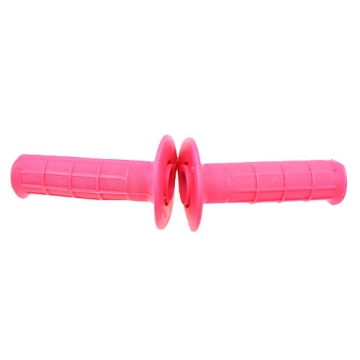 Gummihandtag half waffle MX rosa TackiGrip USA