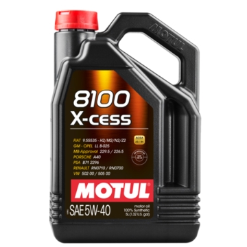 Fordonstillbehör Motul 8100 X-Cess 5W-40 5L [categories] Motul 2