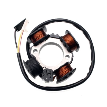 Stator 3 kablar 4 spolar-, TGB 50, Morini, TWS Supersport 50, mfl
