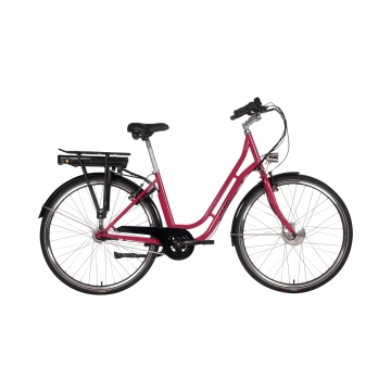 Elcykel Saxxx Fashion Plus 7 Vxl 28" 45 cm Röd