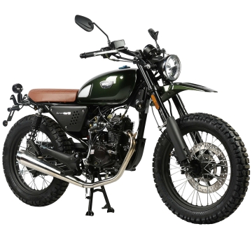 Grön Moped från Viarelli, Scrambler 0