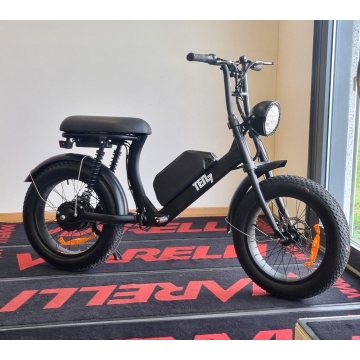 OUTLET Elscooter Ten7 Bullet 45 km/h, svart