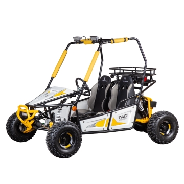 X-Pro Crosskart 125 Svart/Orange - 55 km/h, fullfjädrad, automat, LED-ljus