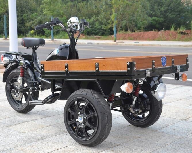 Elektrisk Flakmoped MGB Delivery Svart 3000W 45 km/h (euro5 klass 1)