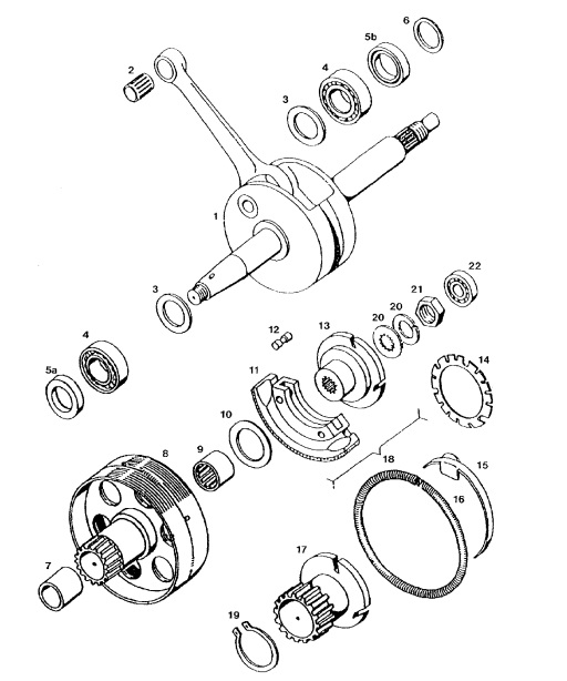 F02: Crankshaft, Clutch
