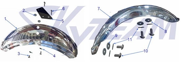 F22: front and rear fender