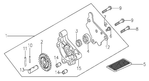 E13: Oljepump