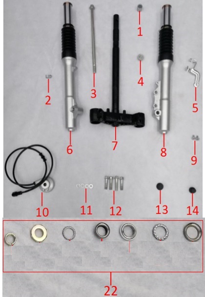 F07: Styrkrona, Framgaffel